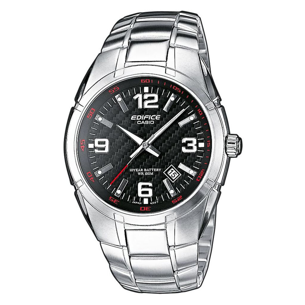 Montre Edifice Noir - Montres Homme | Histoire d’Or