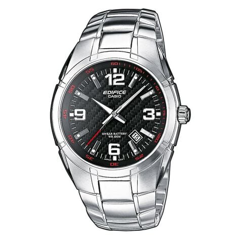 Montre Edifice Noir - Montres Homme | Histoire d’Or