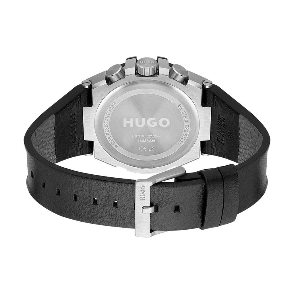Montre Hugo Wild Noir - Montres Homme | Histoire d’Or