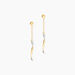 Boucles D'Oreilles Pendantes Marcelino Or Bicolore - Boucles d'oreilles pendantes Femme | Histoire d’Or