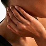 Bague Blush Argent Blanc Oxyde De Zirconium Rubis - Bagues avec pierre Femme | Histoire d&rsquo;Or