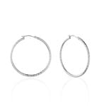 Cr&eacute;oles Cayla Or Blanc - Boucles d'oreilles cr&eacute;oles Femme | Histoire d&rsquo;Or