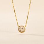 Collier Plaqu&eacute; Or Larraso Oxydes De Zirconium - Colliers fantaisie Femme | Histoire d&rsquo;Or