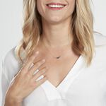 Collier Or Jaune Carl Saphirs Diamants - Colliers Femme | Histoire d&rsquo;Or