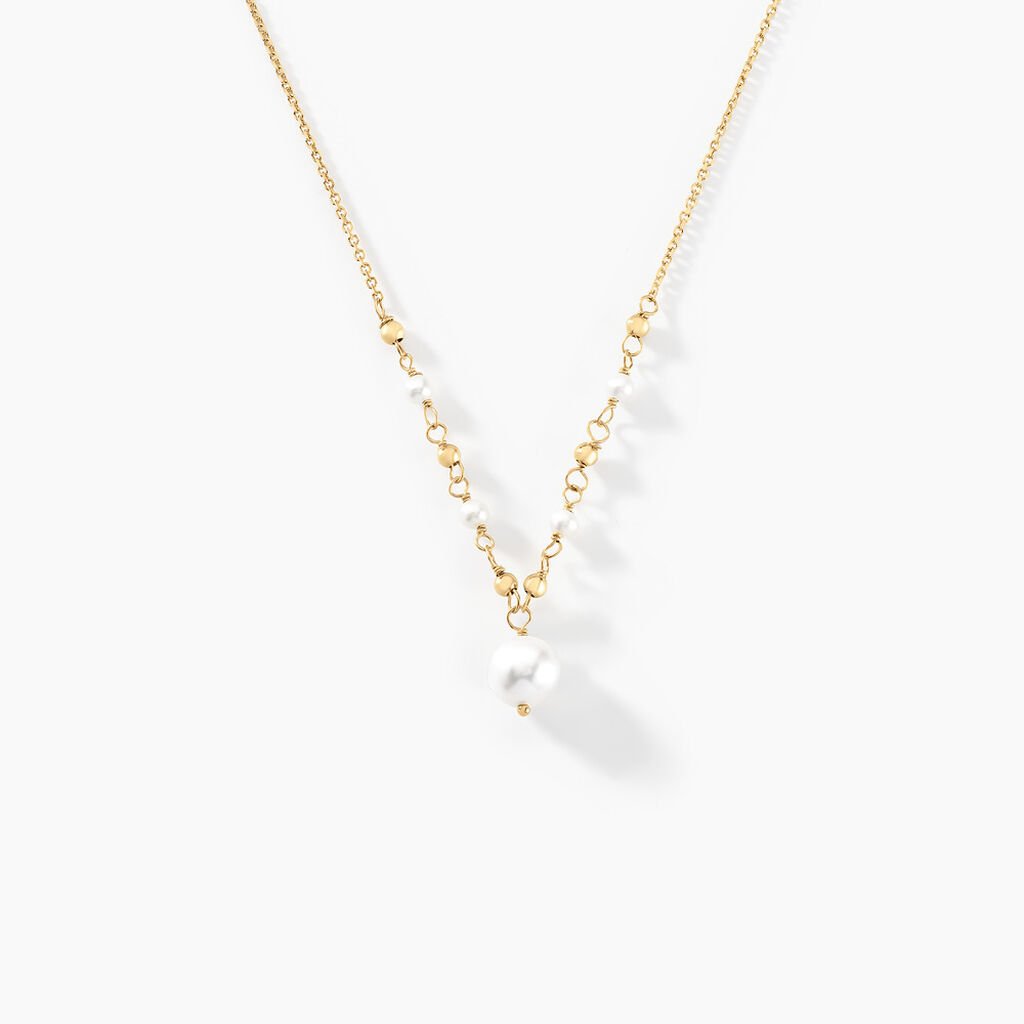 Collier Bindy Or Jaune Perle De Culture - Colliers Femme | Histoire d&rsquo;Or