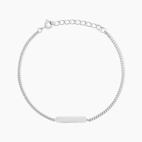 Bracelet Jordana Argent Blanc - Bracelets Femme | Histoire d’Or