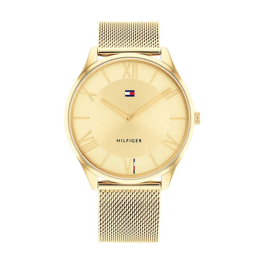 Montre Tommy Hilfiger Doré - Montres Homme | Histoire d’Or