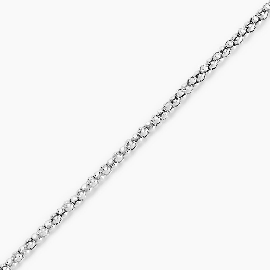Bracelet Nahila Argent Blanc - Bracelets chaîne Femme | Histoire d’Or