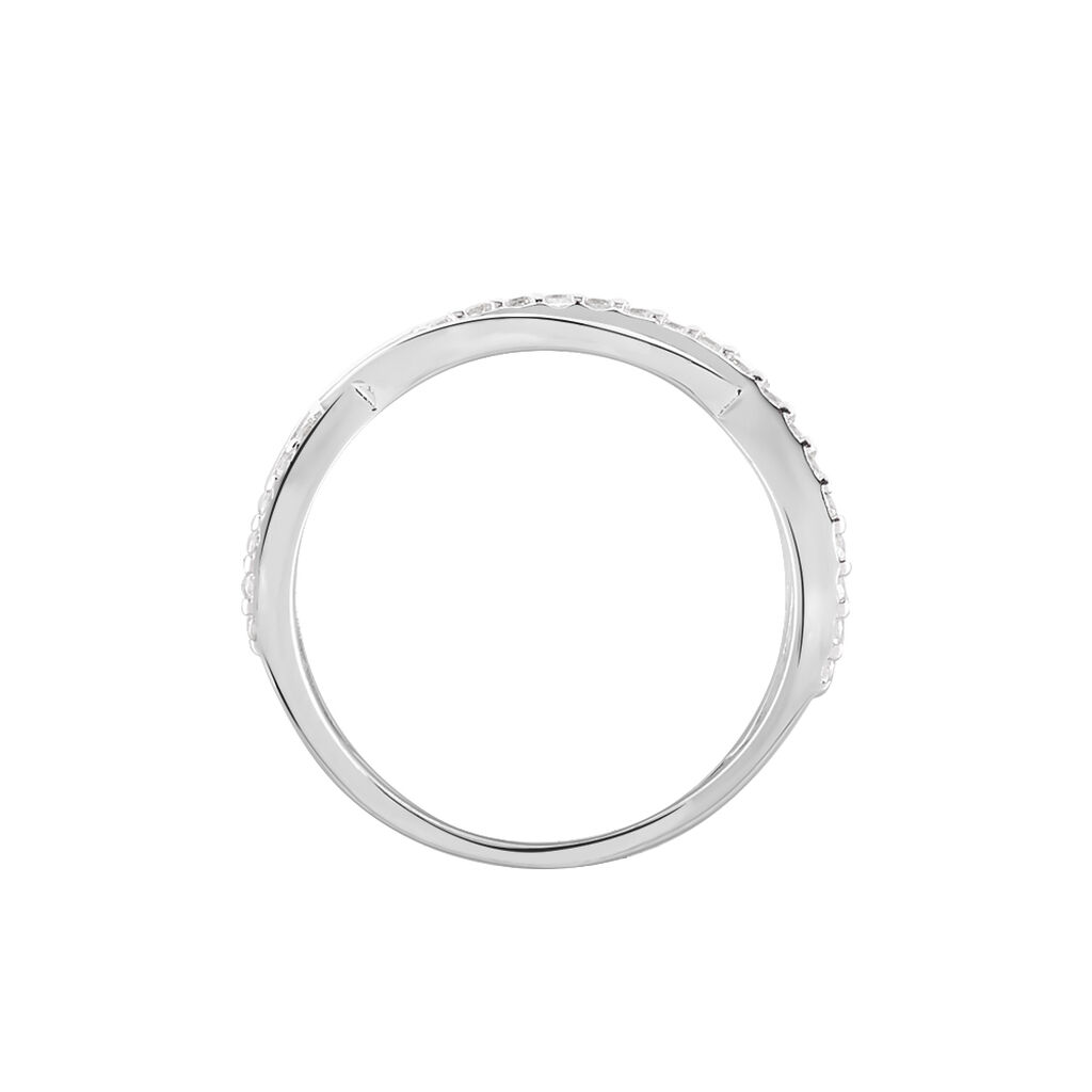 Bague Peronele Argent Blanc Oxyde De Zirconium -  Femme | Histoire d’Or