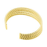 Bracelet Jonc Acier Dore Anthonyn - Bracelets joncs Femme | Histoire d&rsquo;Or