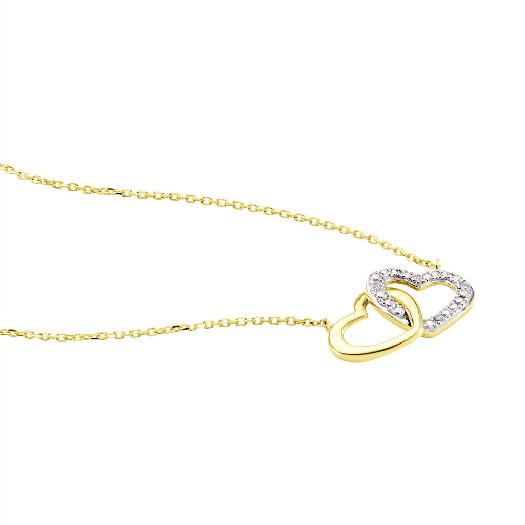 Collier Marciane Or Jaune Diamant - Colliers Femme | Histoire d&rsquo;Or