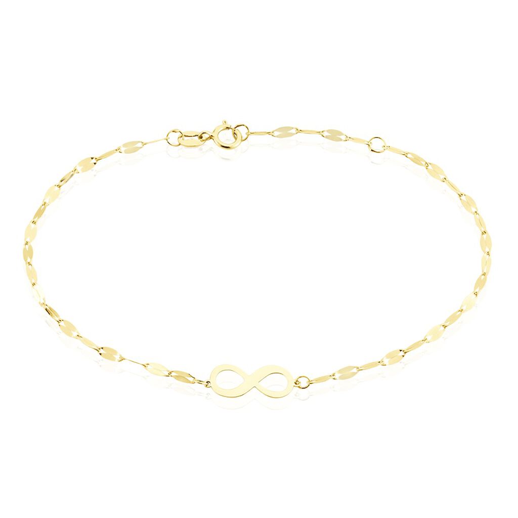 Bracelet Or Jaune Aulnie - Bracelets Femme | Histoire d’Or