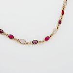 Bracelet Ilvaae Plaqu&eacute; Or Jaune Pierre De Synthese - Bracelets Femme | Histoire d&rsquo;Or