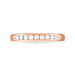 Alliance Giulia Or Rose Diamant - Alliances Femme | Histoire d’Or