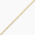 Collier Capucin Or Jaune Maille Marine Plate - Chaines Femme | Histoire d&rsquo;Or