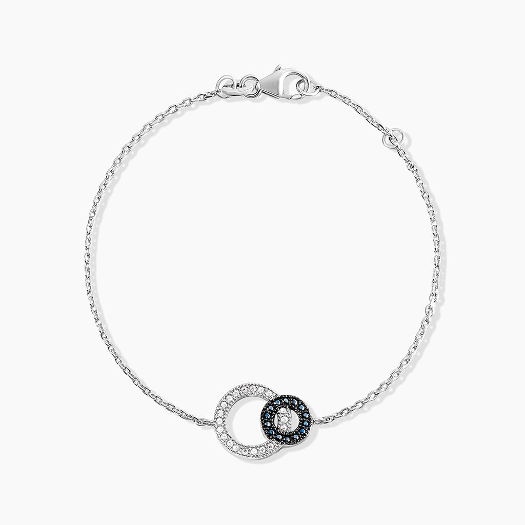 Bracelet Diana Argent Blanc Oxyde De Zirconium - Bracelets Femme | Histoire d’Or