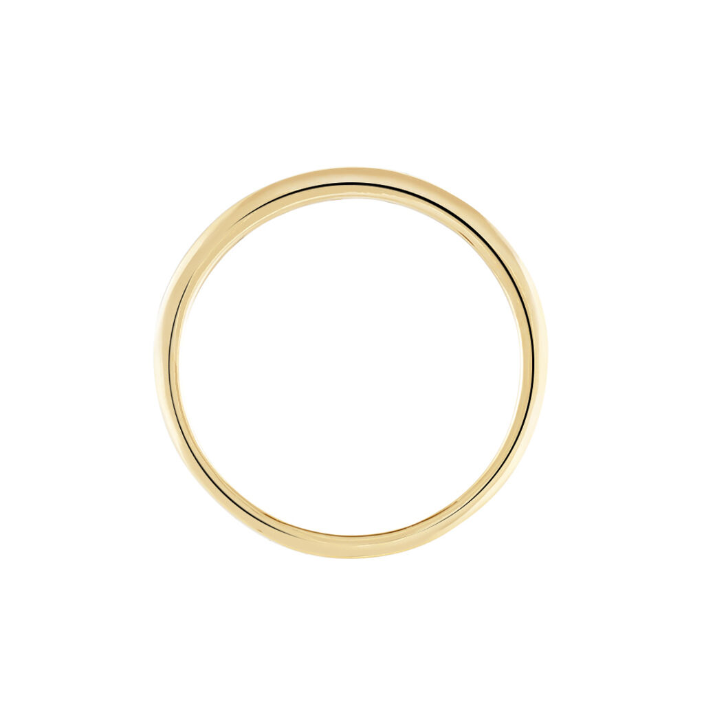 Bague Plaqué Or Jai Oxyde De Zirconium - Bagues avec pierre Femme | Histoire d’Or