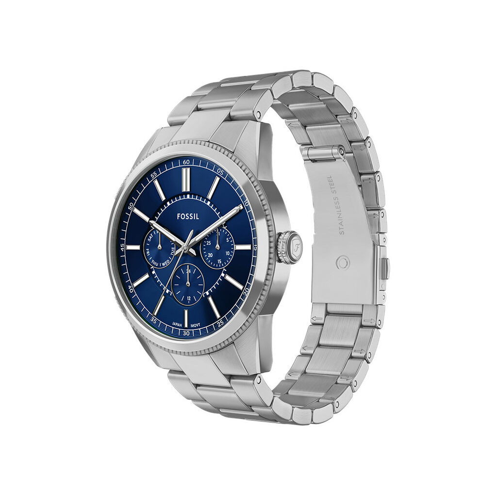 Montre Fossil Pearson Bleu - Montres Homme | Histoire d’Or