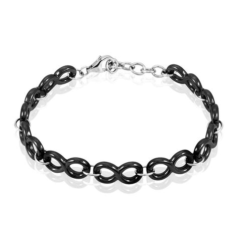 Bracelet Yvelyse Argent Blanc Céramique - Bracelets Femme | Histoire d’Or