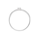 Bague Solitaire Superposition Or Blanc Diamant - Bagues solitaires Femme | Histoire d&rsquo;Or