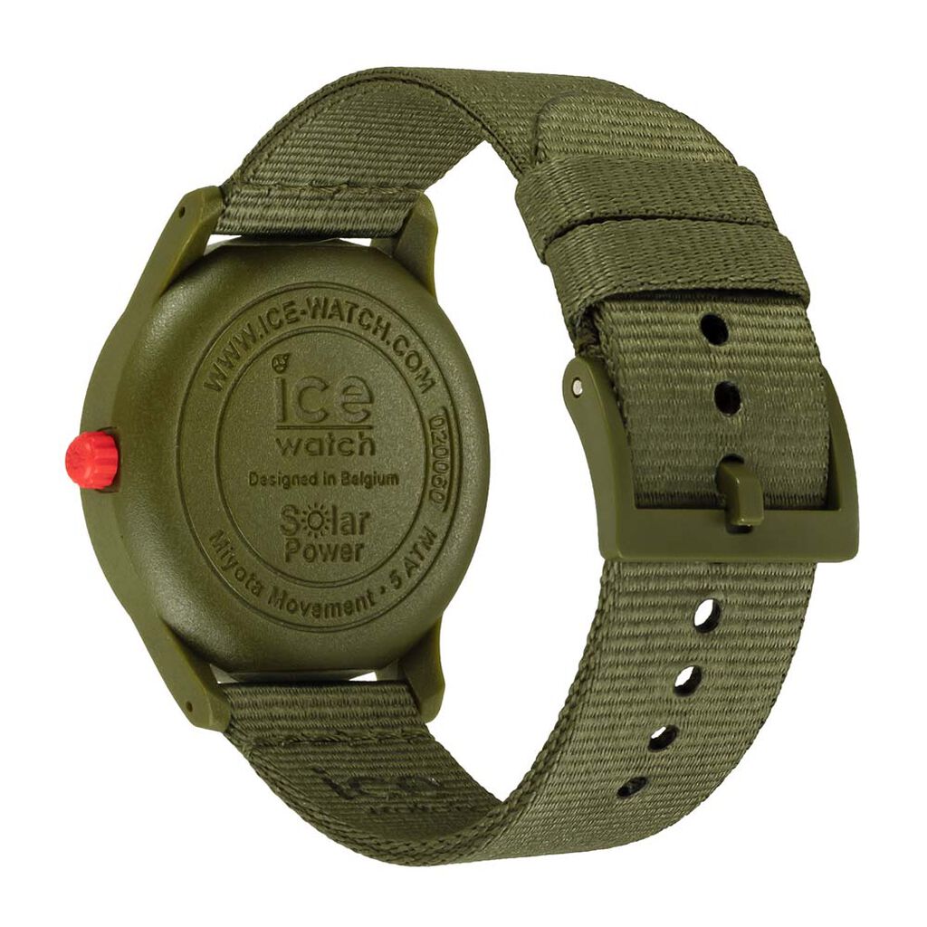 Montre Ice Watch Solar Power Kaki - Montres Famille | Histoire d’Or