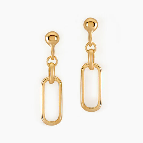 Boucles D'oreilles Pendantes Escape Or Jaune - Boucles d'oreilles pendantes Femme | Histoire d’Or