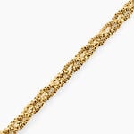 Bracelet Rhonda Acier Jaune - Bijoux sans pierre Femme | Histoire d&rsquo;Or