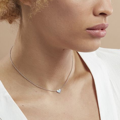 Collier Chandana Argent Blanc - Colliers fantaisie Femme | Histoire d’Or