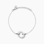 Bracelet Grizzel Argent Blanc Oxyde De Zirconium - Bracelets Femme | Histoire d&rsquo;Or