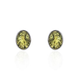 Boucles D'oreilles Puces Argent Blanc Anise Ambre - Boucles d'oreilles fantaisie Femme | Histoire d’Or