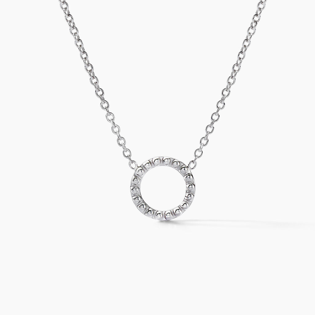 Collier Peytone Argent Blanc - F&ecirc;te des m&egrave;res Femme | Histoire d&rsquo;Or