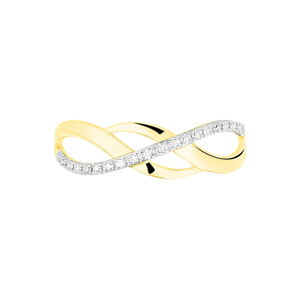 Collier Omnia Or Jaune Diamant - Bagues avec pierre Femme | Histoire d’Or