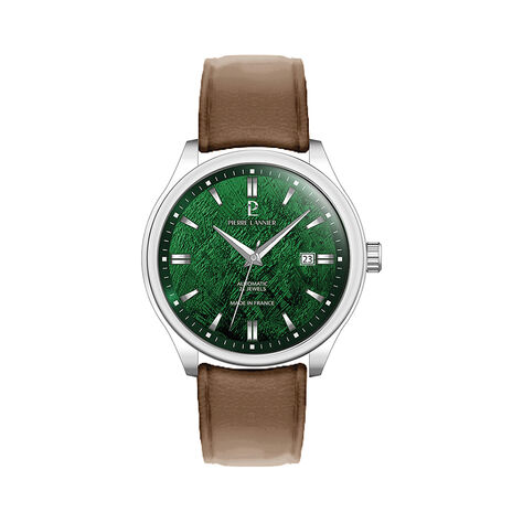 Montre Pierre Lannier Lannier Velin Vert - Montres Homme | Histoire d&rsquo;Or