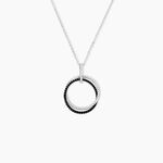 Collier Livvy Argent Blanc Oxyde De Zirconium - Colliers fantaisie Femme | Histoire d&rsquo;Or