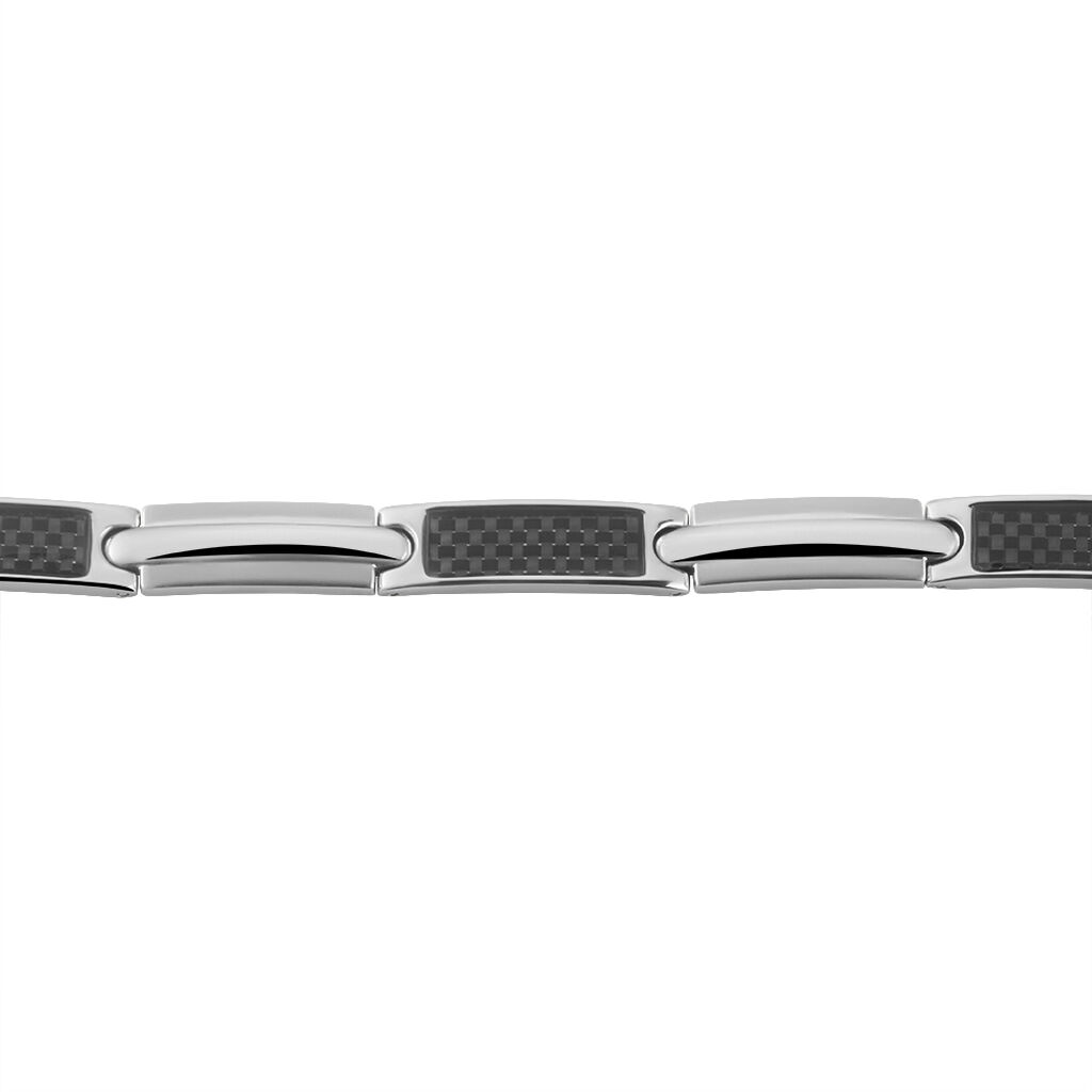 Bracelet Street Acier Blanc - Bracelets Homme | Histoire d’Or