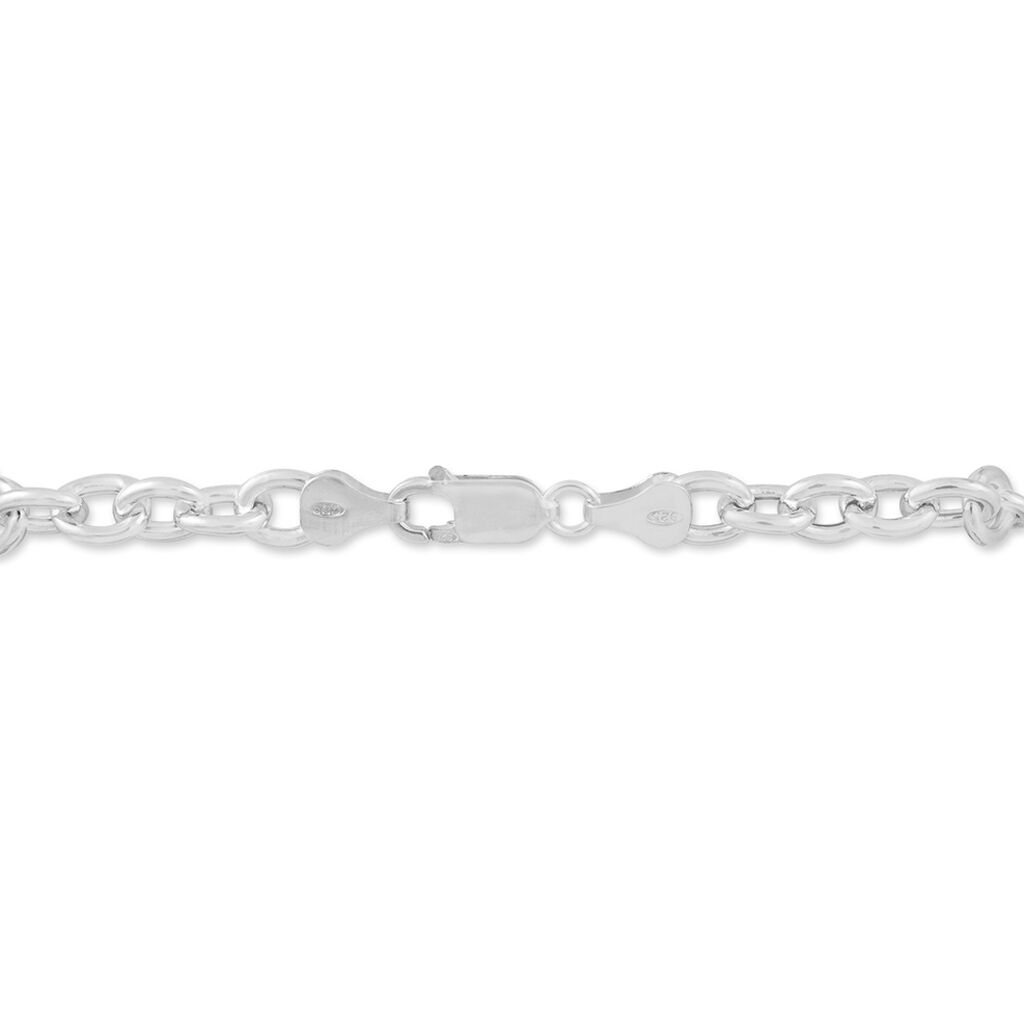 Bracelet Carola Argent Blanc - Bracelets cha&icirc;ne Femme | Histoire d&rsquo;Or