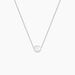 Collier Nassiera Argent Blanc - Colliers fantaisie Femme | Histoire d’Or
