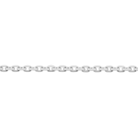 Chaine Or Blanc Maille Forcat - Chaines Famille | Histoire d’Or