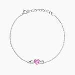 Bracelet Argent Blanc Atieno Oxyde De Zirconium - F&ecirc;te des m&egrave;res Femme | Histoire d&rsquo;Or
