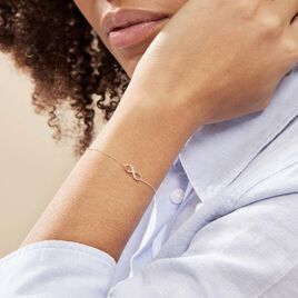 Bracelet Or Jaune Rosius Oxydes De Zirconium - Bracelets Femme | Histoire d’Or