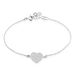 Bracelet Wandeline Argent Blanc - Bracelets Coeur Femme | Histoire d’Or