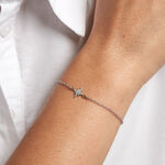 Bracelet Alcyone Argent Blanc - Bracelets Femme | Histoire d&rsquo;Or
