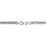 Bracelet Izel Maille Anglaise Or Blanc - Bracelets cha&icirc;ne Femme | Histoire d&rsquo;Or