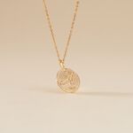 Collier Iago Plaqu&eacute; Or Oxydes De Zirconium - Colliers Zodiaque Femme | Histoire d&rsquo;Or