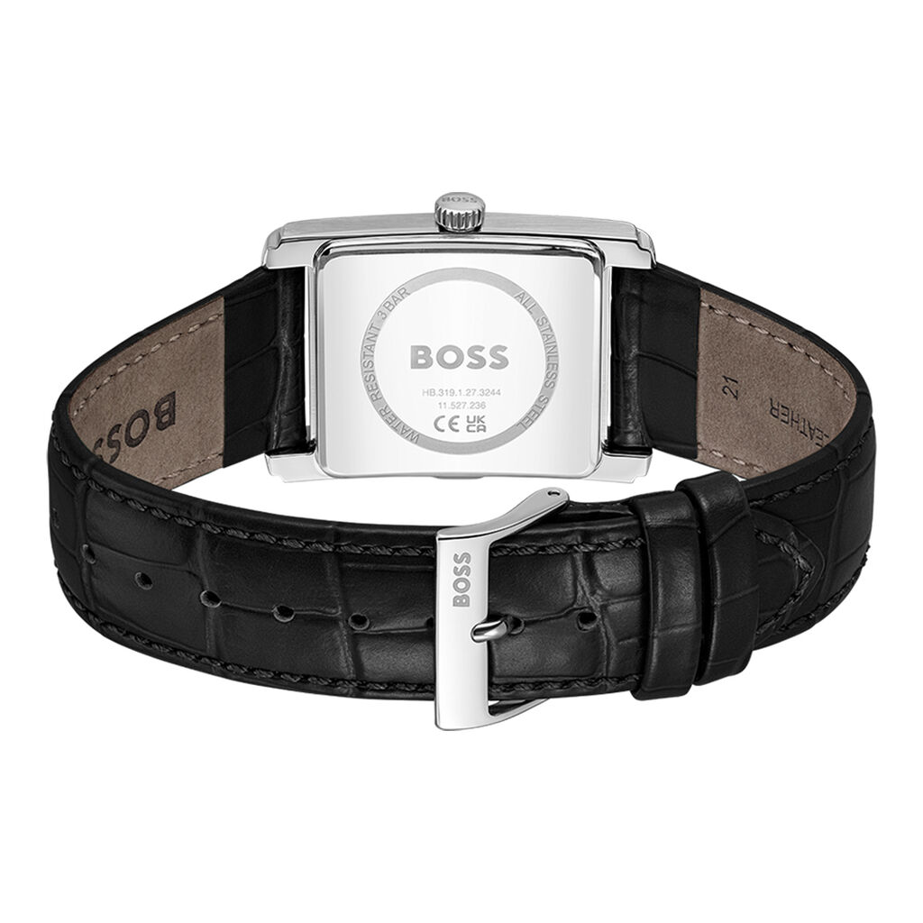 Montre Boss Principle Dress Noir - Id&eacute;es cadeaux Homme | Histoire d&rsquo;Or