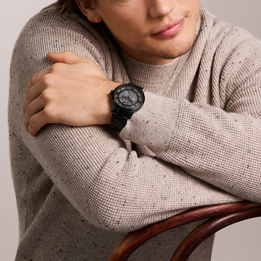 Montre Fossil Townsman Blanc - Montres Homme | Histoire d’Or