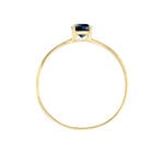 Bague Valentino Or Jaune Topaze - Bagues solitaires Femme | Histoire d&rsquo;Or