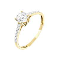 Bague Manon Or Jaune Oxyde De Zirconium