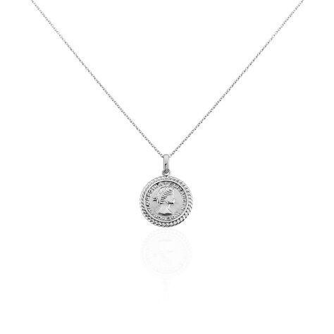 Collier Shaia Argent Blanc - Colliers fantaisie Femme | Histoire d’Or
