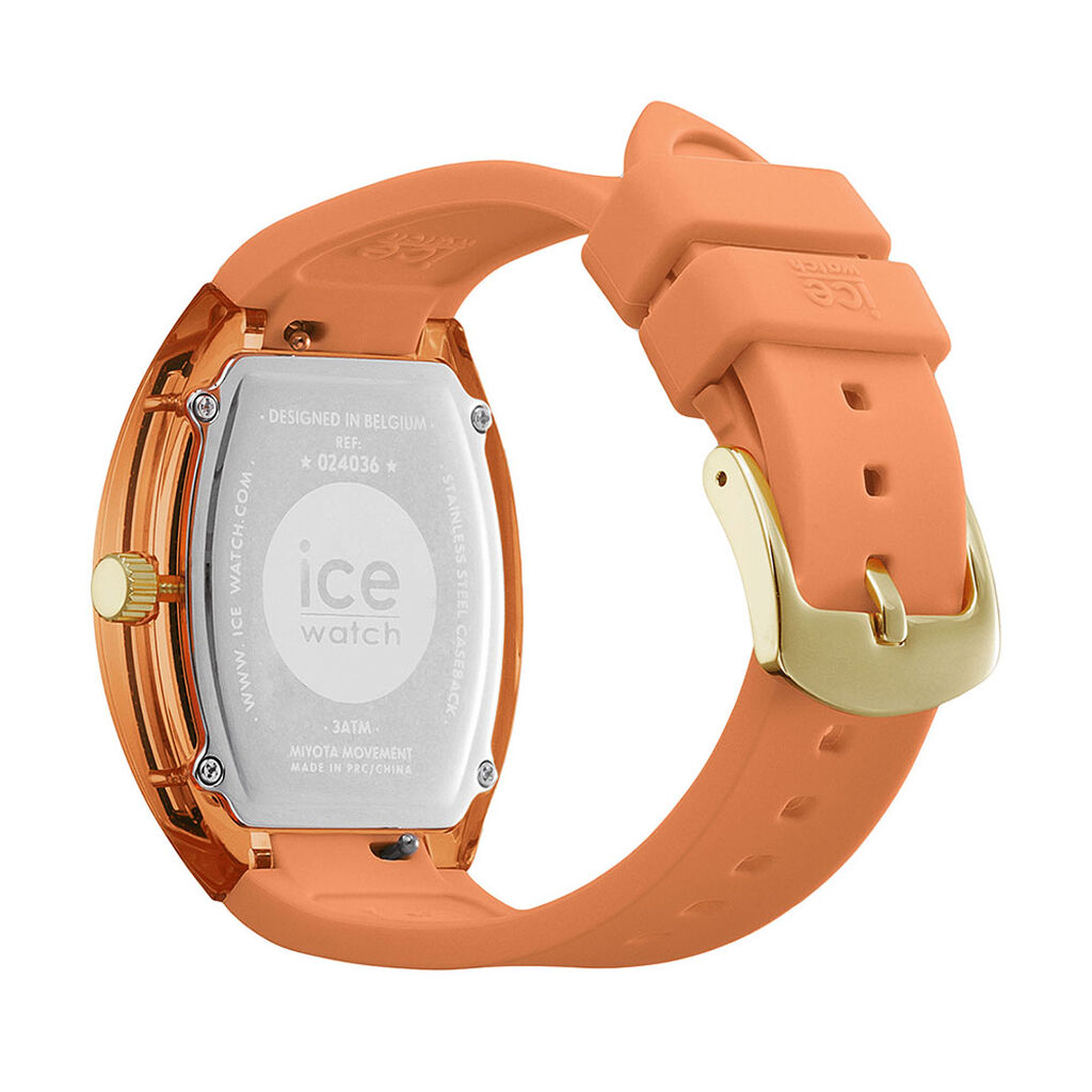 Montre Ice Watch Boliday Orange - F&ecirc;te des m&egrave;res Femme | Histoire d&rsquo;Or